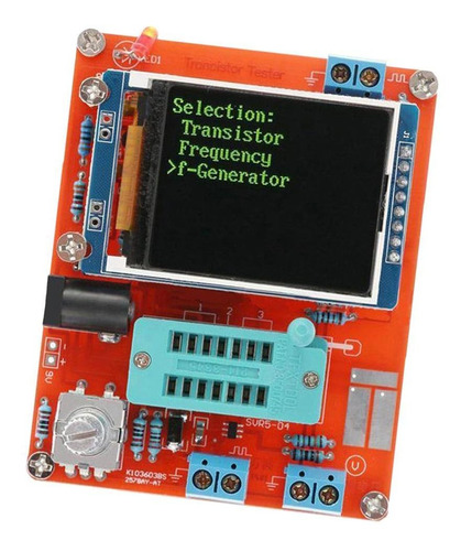 Diy Gm328 Transistor Diodo Esr Freq Meter Medidor De