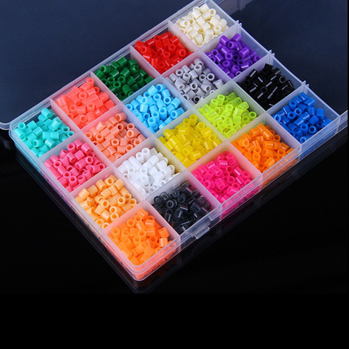 Kit De Cuentas De Fusibles Con Papel De Planchar 20 Colores