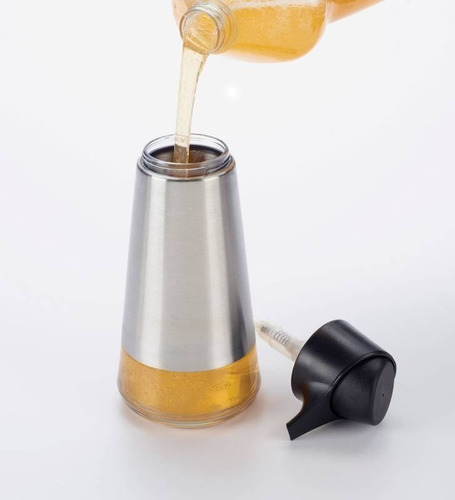 Imagen 6 de 6 de Dispensador Lavaloza Acero Inox Easy Press Oxo