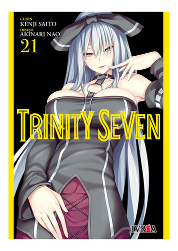 Manga Trinity Seven Tomo 21 Editorial Ivrea Dgl Games