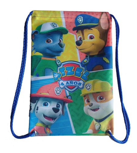 Morralito Dulcero Paw Patrol 25 Piezas