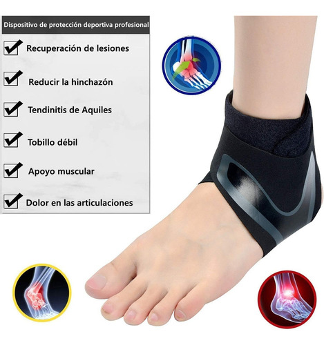 Tobillera Deportivas Ajustable Compresión,juego 2 Tobillera