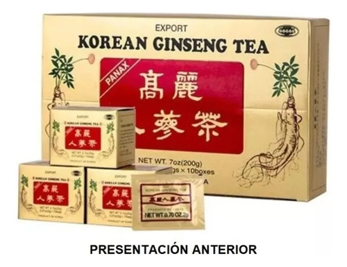 Te Ginseng 2gr Con 100sbs