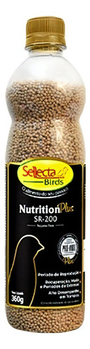 Ração Extrusado Nutrition Plus Sr 200 Sellecta Birds 360g