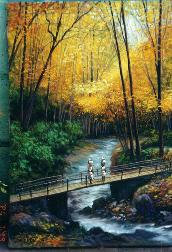 Arte Dominicano, E.vidal, Original Sobre Canvas,de Rep.dom.