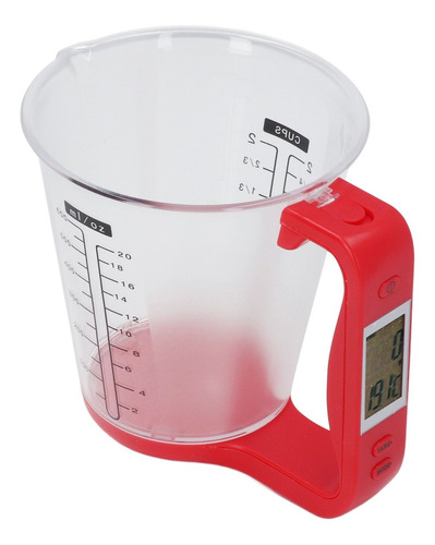 Báscula Digital Para Alimentos Y Vaso Medidor Portátil Para