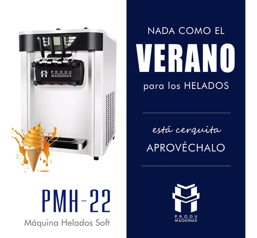 Máquina Helados Suave, Batidores De Acero Inoxidable.