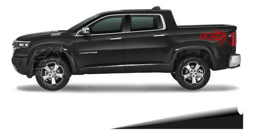 Calco Dodge Ram Rampage Rt Scratch Juego