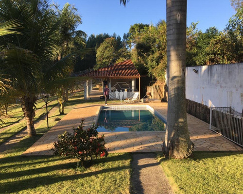 Imagem 1 de 30 de Linda Chácara No Bairro Rio Acima, Próximo À Região Do Jardim Mirim (jundiaí) Com 5.000 M2 Terreno! 2 Casas, Piscina E Área De Lazer! - Ch00187 - 69509658