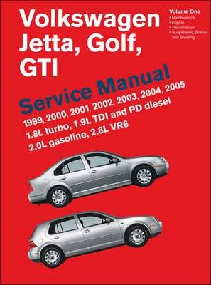 Libro Volkswagen Jetta, Golf, Gti Service Manual 1999-200...