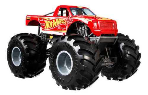 Hot Wheels Monster Trucks Racing Rojo - Mattel