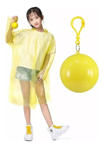 Impermeable Llavero Para Niños