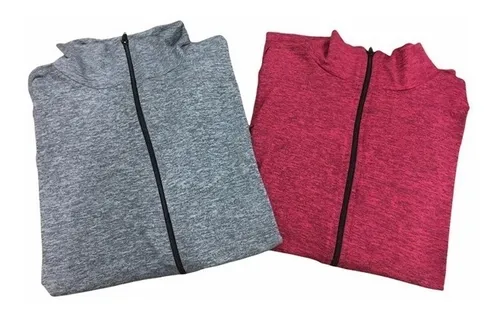 comprar Pack Por Dos Campera Modal Mujer Jaspeada Talles Especiales 