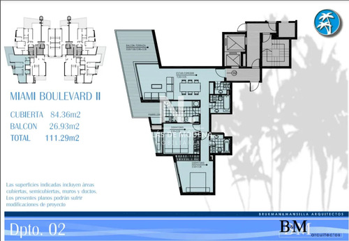 Departamento En Venta A Metros Del Mar. Miami Boulevard Ii