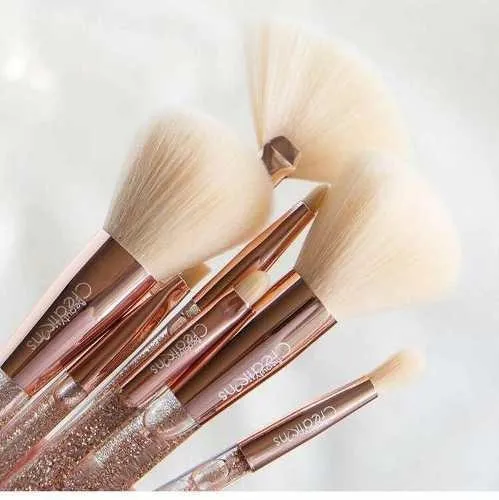 Set de 7 brochas Beauty Creations Liquid Sparkle MercadoLibre