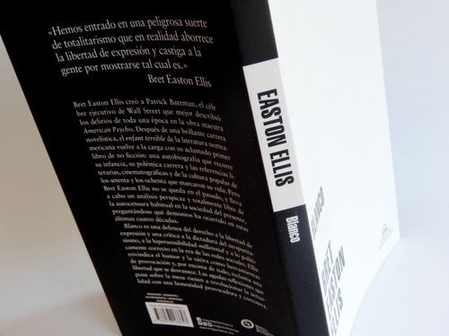 Blanco, de Easton Ellis, Bret. Random House Editorial Literatura Random House, tapa blanda en español, 2020