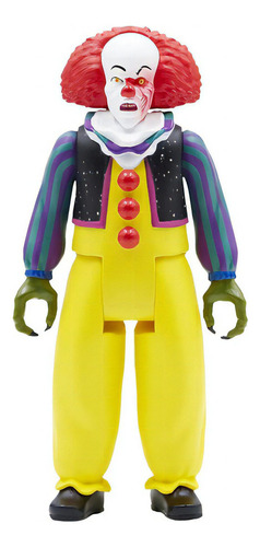 Figura de reacción de Pennywise de Super7 It The Movie