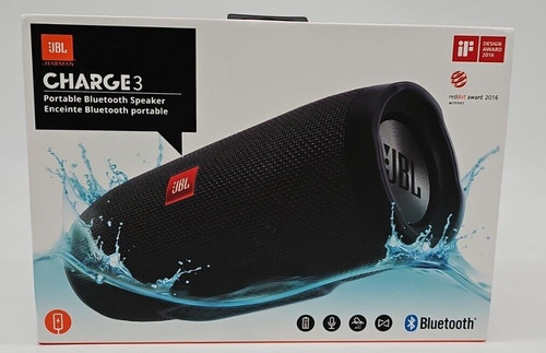 Bocina Jbl Charge 3 Bluetooth Portatil Waterproof 6000 Mah