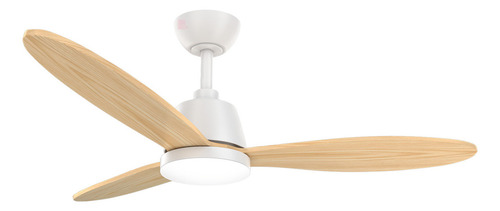 Ventilador De Techo Luz Led Diseño Galaxy Madera Buena Luz Cantidad De Aspas 3 Estructura Negro Diámetro 1.32 M Frecuencia 60hz Material De Las Aspas Metal