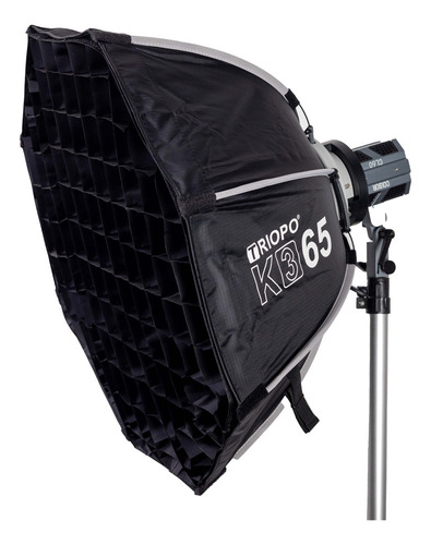 Softbox Octabox Triopo K3-65 Com Colmeia