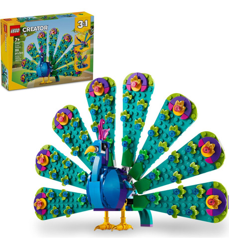 Lego Creator 3 En 1 Exotic Peacock (pavorreal Exótico) 31157