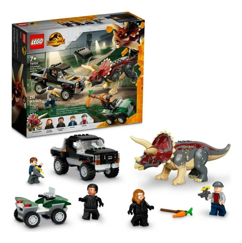 Lego 76950 Emboscada Triceratops Jurassic World Dominion