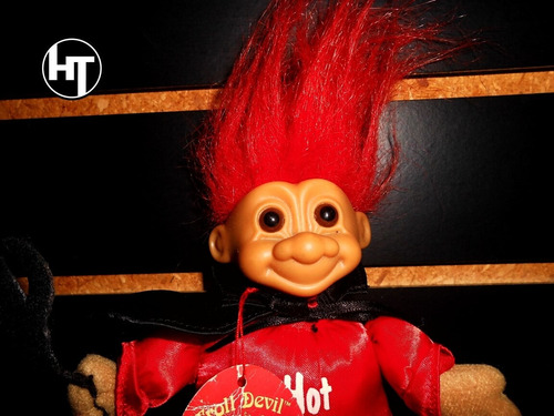 Imagen 2 de 9 de Troll Devil, Hot Stuff, Peluche, Muñeco, 6 Pulgadas