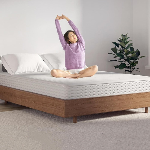 Colchon 2 Plazas Resorte Y Espuma 180x200x20cm