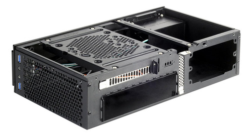 Silverstone Tek 0.8 Mm De Acero Mini-itx Media Case Con Pane
