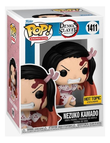 Funko Pop! Demon Slayer: Nezuko Kamado #1411 Hot Topic Exc