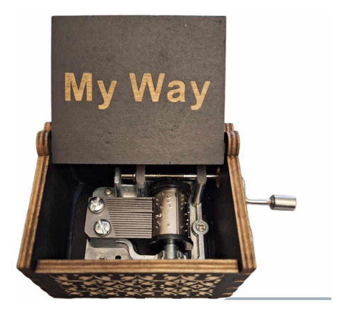 Caja Musical My Way Con Manivela