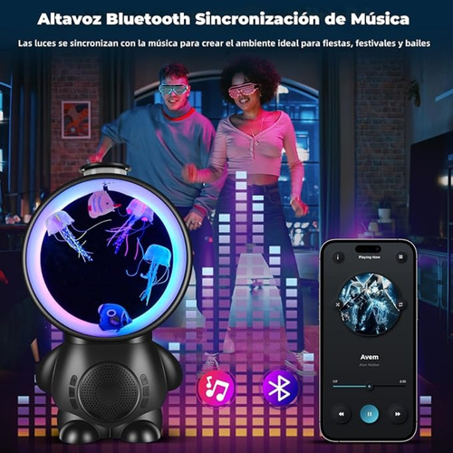 Lámpara De Proyección Jellyfish Alien