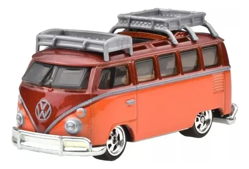 Carrinho Hot Wheels Premium Boulevard Volkswagen Samba Bus Y