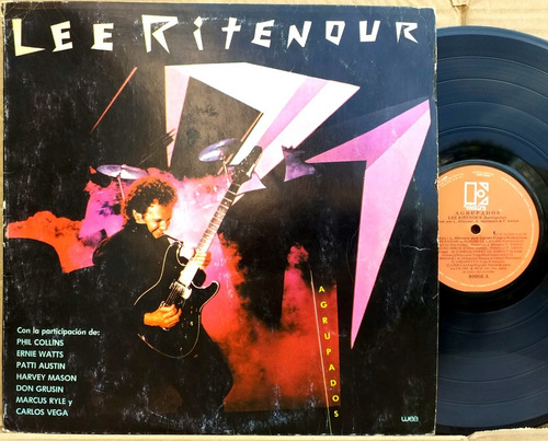 Lee Ritenour - Agrupados - Lp Año 1984 Phil Collins Y Otros