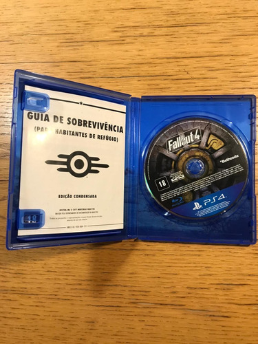 Jogo Ps4 - Fallout 4 (mídia Física) Envio Imediato