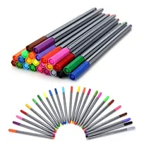 Comprar 3 Kits 24 Canetas Fineliner Ponta Fina 0.4mm Papelaria