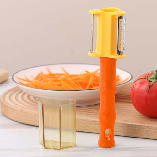 Pelador De Verduras 3 En 1, Herramienta Para Pelar Y Naranja