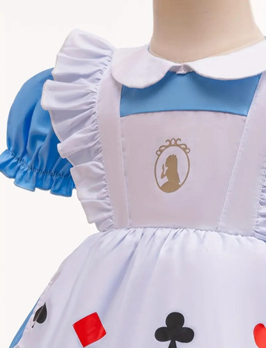 Disfraz / Vestidos De Pincesas Disney Alicia T 2-3