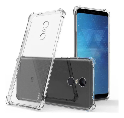 Estuche Transparente Space Para Xiaomi Redmi 5 Plus Acrilico