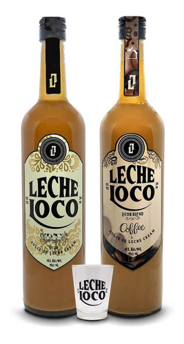 Kit Leche Loco Tradicional E Coffee 750ml + 1 Copo Shot 60ml