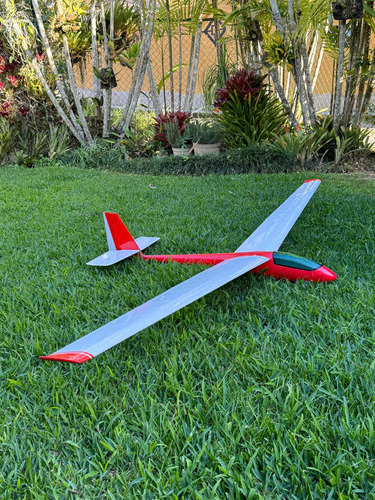 Vendo Planeador Asw 15 Con Su Radio Y Aquila A 3/4 Armado.