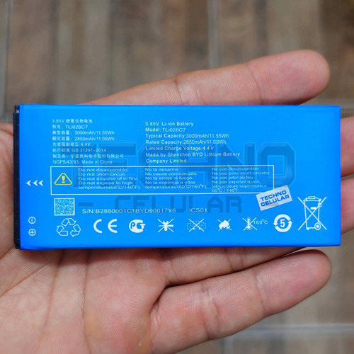 Bata Para Tcl 403 T431d - A3 A509dl Tli028c7 3000mah