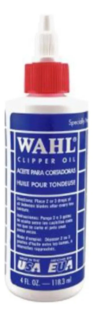 Oleo Lubrificante Wahl Para Máquina De Corte Acabamento e Lâmina 118ml
