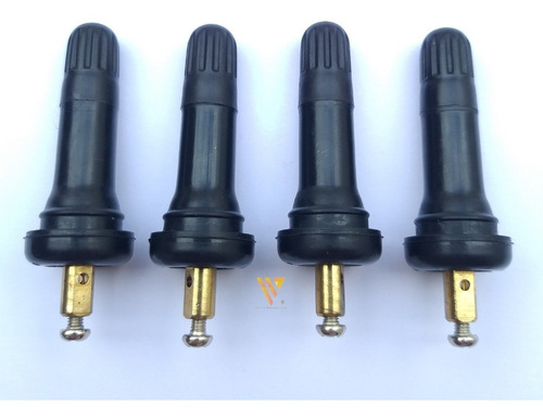 4 Bico Válvula Do Sensor Tpms De Roda Gm Onix Prisma Pneu