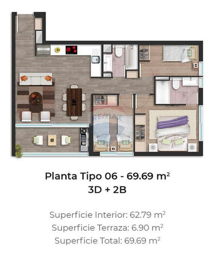 Arriendo Hermoso Departamento En Macul 3d+2b