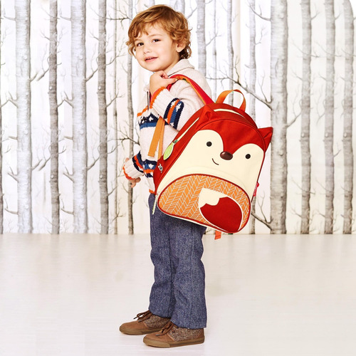 Imagem 4 de 7 de Mochila Zoo Raposa Skip Hop Novo Original