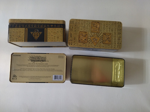 Caja Metalica Coleccionable Yu-gi-oh! ( Lote De 2 ) (Usado)