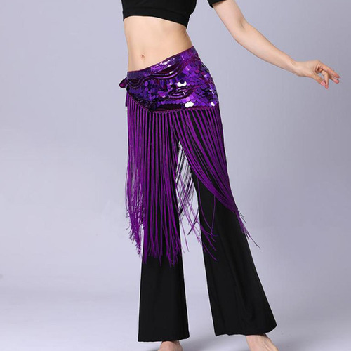 Falda Para Danza Del Vientre, Pañuelo Para La Cadera, Con