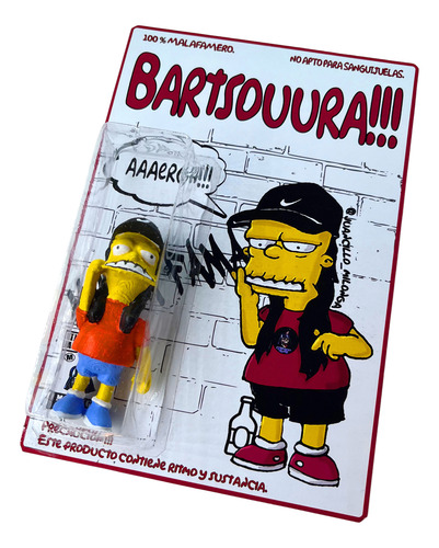 Bartsouura Bart Simpson Mala Fama Figura Muñeco Coleccion