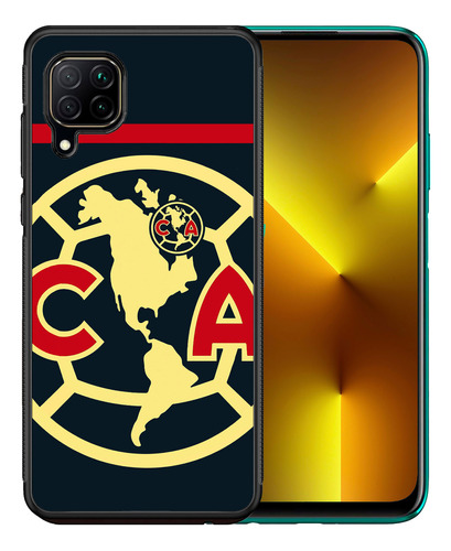 Funda Huawei P40lite Club América Tpu Uso Rudo